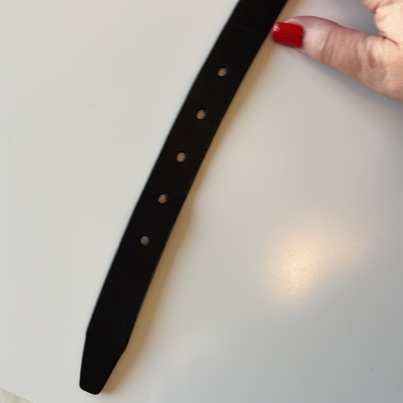 Coach | Vintage #8545 Size Medium Black and Nickel 90’s Belt - Picture 6 of 7